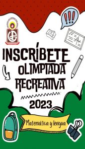 Lee más sobre el artículo Olimpiada Recreativa Matemática y Lengua