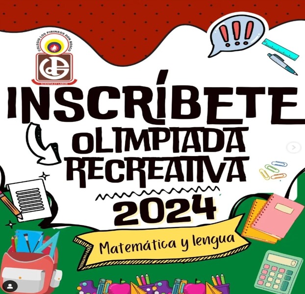 Lee más sobre el artículo Olimpiada Recreativas Matemática y Lengua 2024